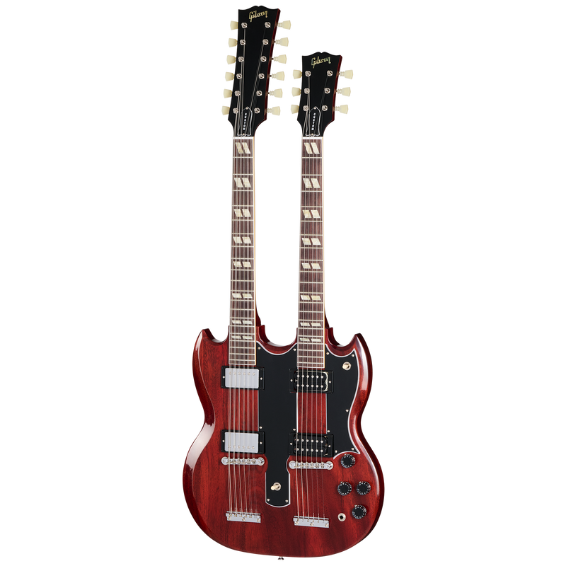 กีต้าร์ไฟฟ้า Gibson Jimmy Page EDS-1275 Doubleneck VOS, '69 Cherry