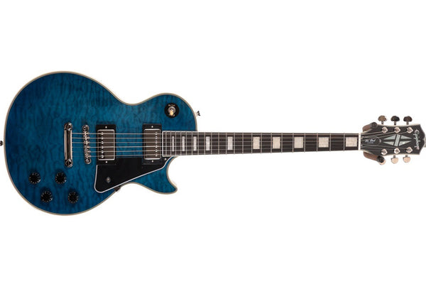 Epiphone Limited Edition Les Paul Custom Quilt Maple Top, Viper Blue กีตาร์ไฟฟ้า