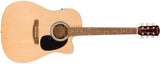 กีตาร์โปร่ง Fender FA-25CE Dreadnought, Natural