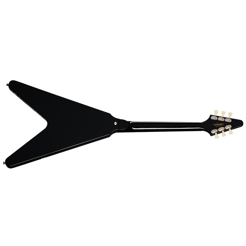 กีตาร์ไฟฟ้า Epiphone Jimi Hendrix™ "Love Drops" Flying V Ebony