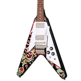 กีตาร์ไฟฟ้า Epiphone Jimi Hendrix™ "Love Drops" Flying V Ebony