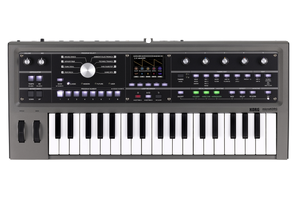 Korg Micro Korg 2  Metallic Black ซินธิไซเซอร์ คีย์บอร์ด