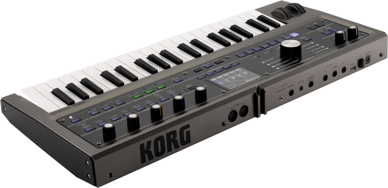 Korg Micro Korg 2  Metallic Black ซินธิไซเซอร์ คีย์บอร์ด