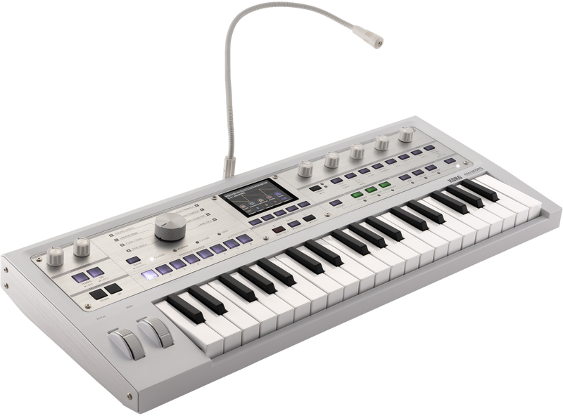 Korg Micro Korg 2  Metallic White ซินธิไซเซอร์ คีย์บอร์ด