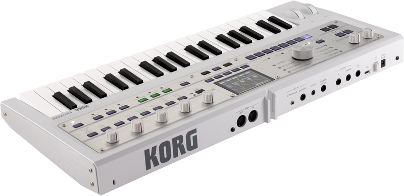 Korg Micro Korg 2  Metallic White ซินธิไซเซอร์ คีย์บอร์ด