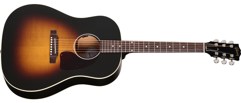 กีต้าร์โปร่ง Gibson J-45 Special, Satin Vintage Sunburst