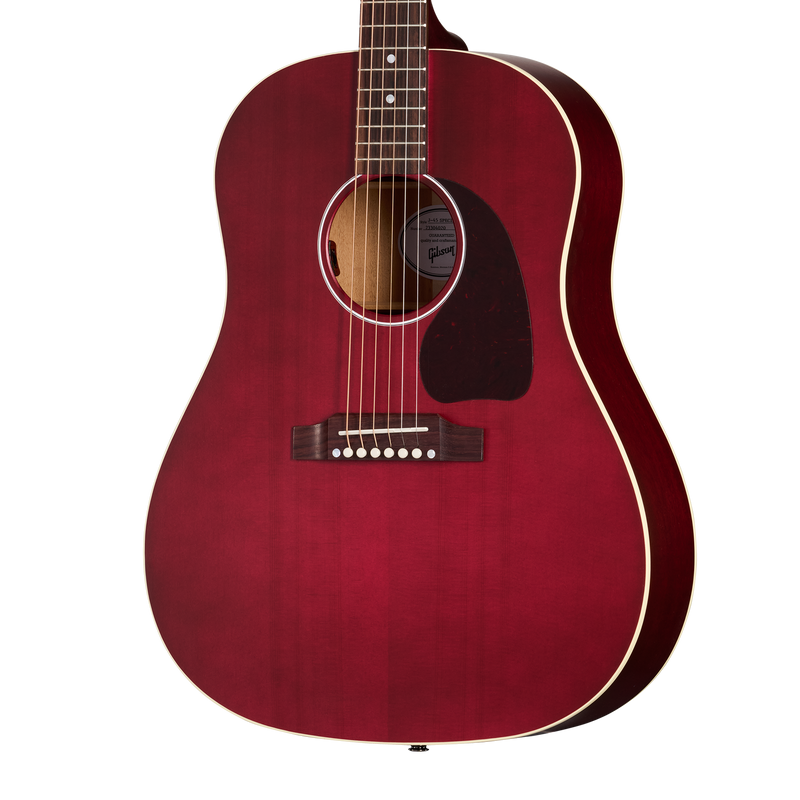 กีต้าร์โปร่ง Gibson J-45 Special, Satin Wine Red