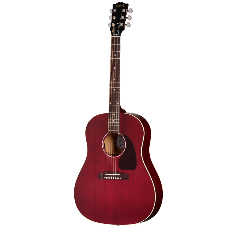 กีต้าร์โปร่ง Gibson J-45 Special, Satin Wine Red