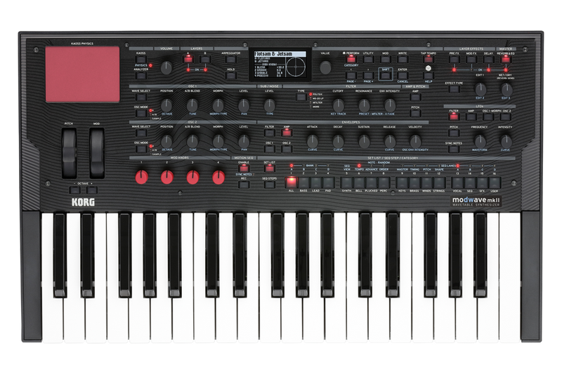 Korg modwave mk II คีย์บอร์ด ซินธิไซเซอร์