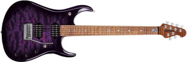 กีตาร์ไฟฟ้า Music Man JP15, Purple Nebula, Quilt Top