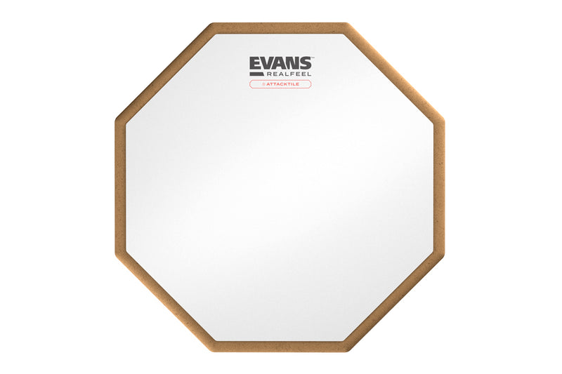 แป้นซ้อมกลอง Evans 10" RealFeel AttackTile Drum Pad