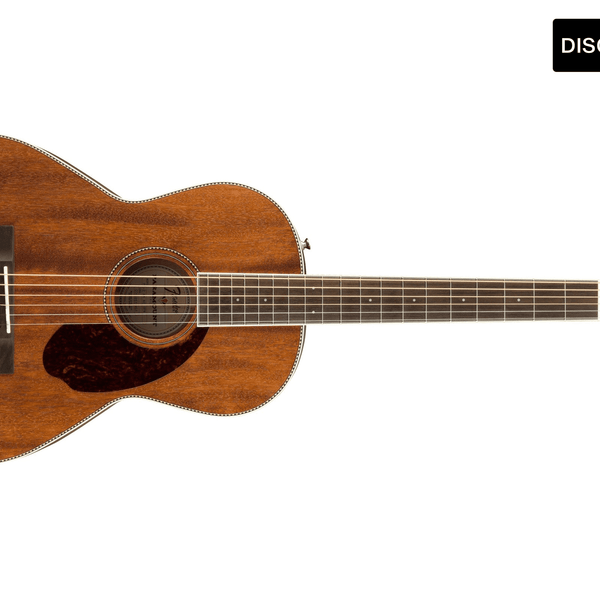 กีต้าร์โปร่ง Fender PM-2 Parlor NE, All-Mahogany – เบ๊ เงียบ เส็ง