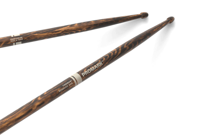 ไม้กลอง ProMark Rebound 5AB FireGrain Hickory Drumstick, Acorn Wood Tip