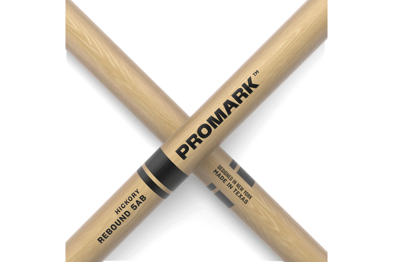 ไม้กลอง Promark Rebound 5AB Hickory Drumstick, Acorn Wood Tip