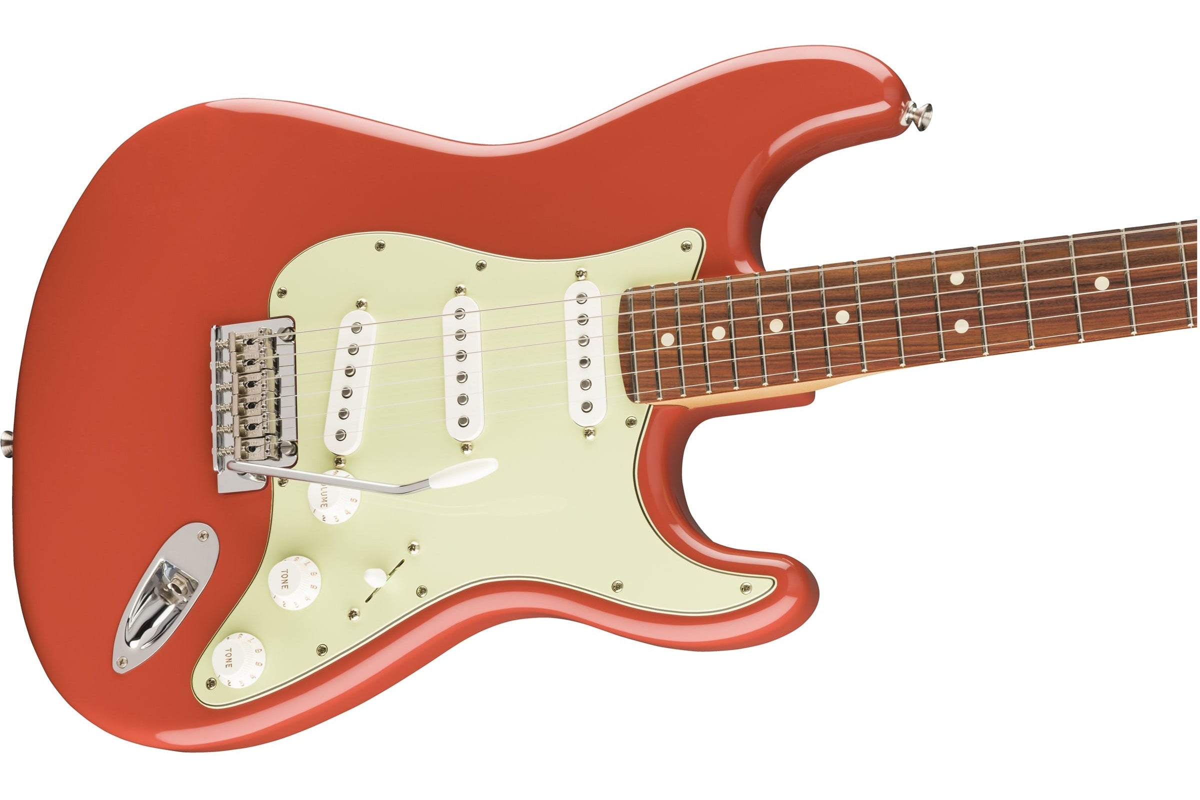 กีต้าร์ Fender Limited Edition Player Stratocaster Fiesta Red – เบ๊ เงียบ  เส็ง