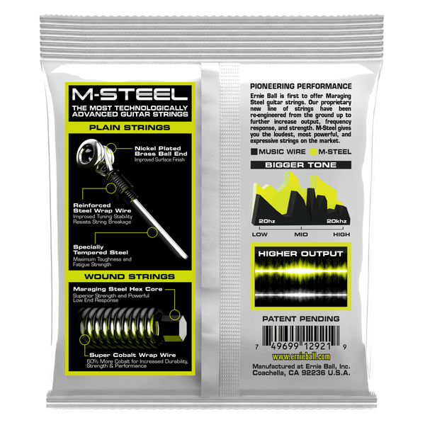 M store steel strings