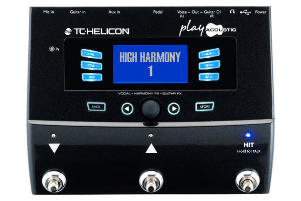 TC-Helicon VoiceLive Play Acoustic Vocal and Guitar Effects Pedal